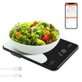 thumbnail image 1 of Digital Food Scale 10kg Smart Kitchen Scales with Nutrition Calculator APP Rechargeable Gram Scale for Weight Loss Baking Scales, 1 of 6