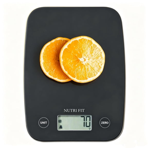 Digital Food Scale, 11lb Kitchen Scale Digital Weight, Cooking Scale for Food Ounces and Grams, 4 Units with 0.1oz/1g Precision, LCD Display with Tare Function