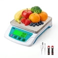 thumbnail image 1 of Digital Food Scale,Food Scales for Kitchen 22lb/0.2 Scales Digital Weight Grams 304 Stainless Steel 6 Units Conversion Kitchen Scales for Food with Backlit LCD Tare & PCS Function for Baking, 1 of 3