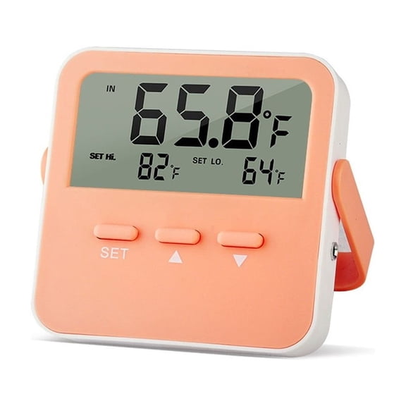 Digital For Indoor Outdoor Thermometer with Large Screen and Temperature Alarm