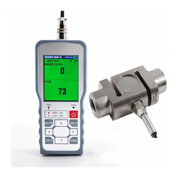 Digital Force Gau With S LOAD CELL,Push Pull Gau Dynamometer,Peak/Track Mode, ± 0.05%F.S Accuracy ,Easy to Use