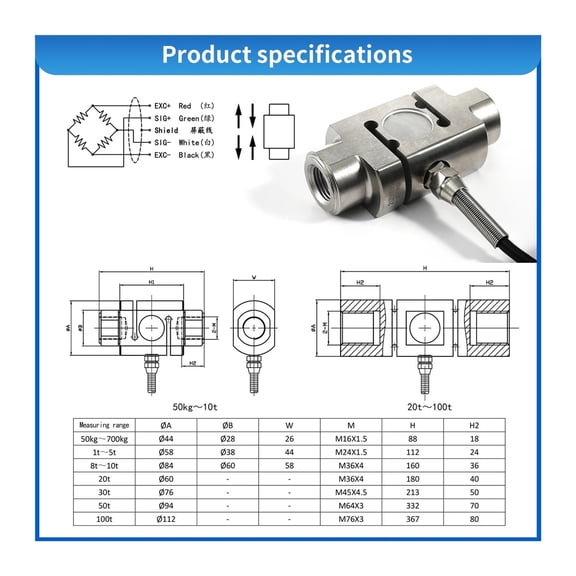 Digital Force Gau With S LOAD CELL,Push Pull Gau Dynamometer,Peak/Track Mode, ± 0.05%F.S Accuracy ,Reliable Performance