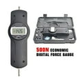 Digital Force Gauge Dynamometer Push Pull Force Gauge Meter Kit 500N