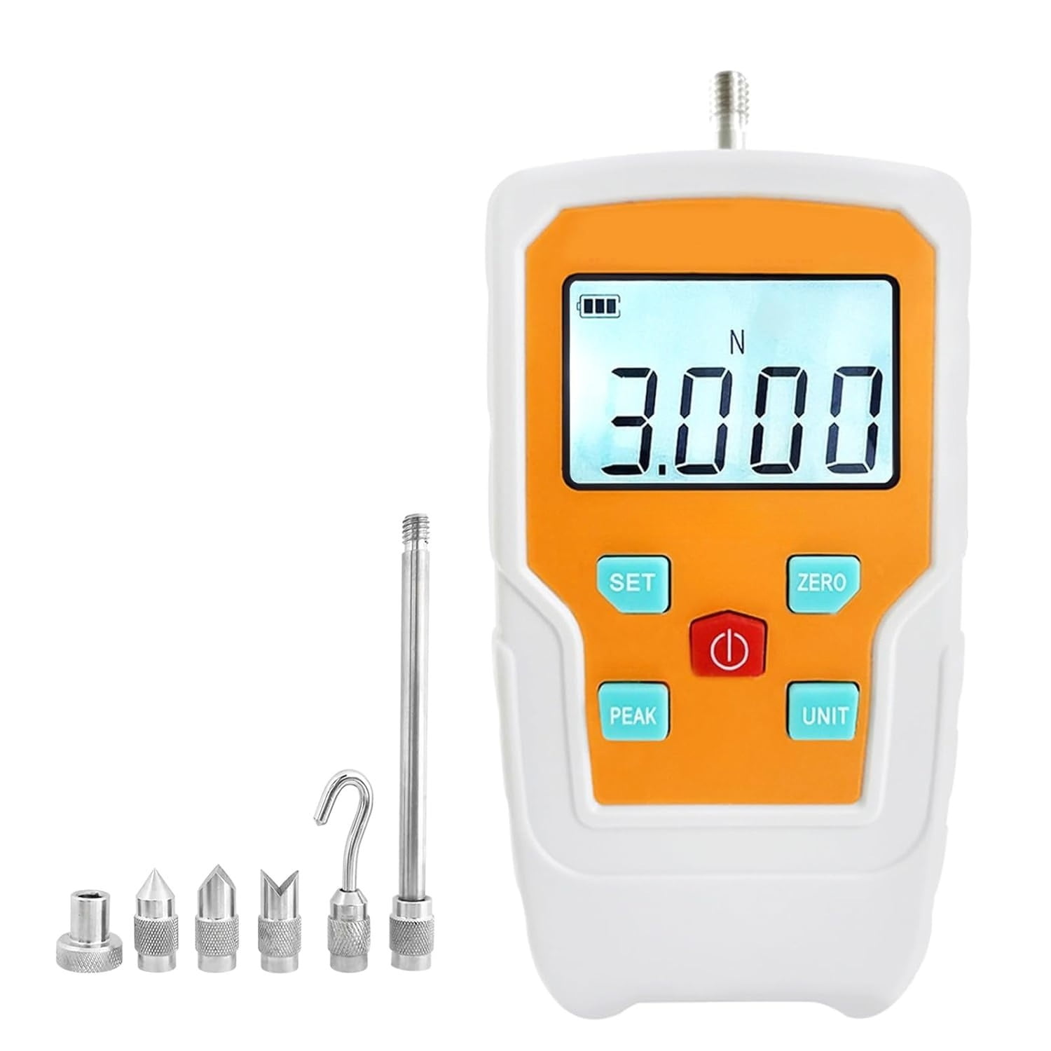 Digital Force Gauge Push and Pull Meter Dynamometer Tension Pressure ...