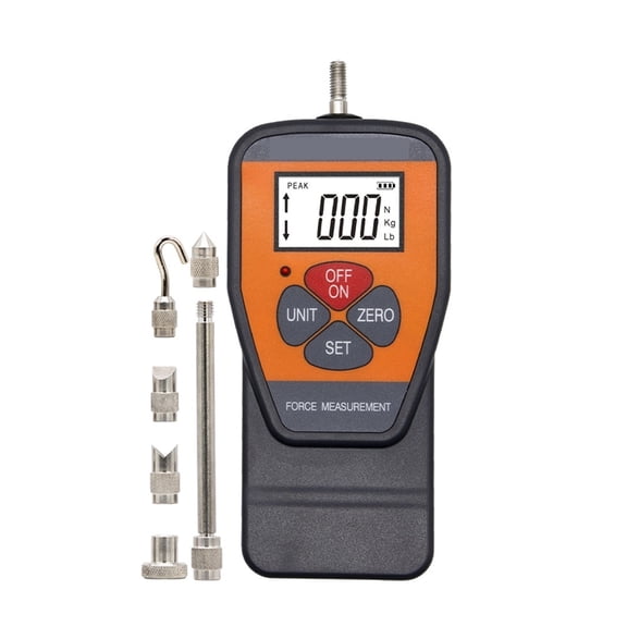 Digital Force Gauge Push Pull Portable Handheld Dynamometer With Precision Press 100N/200N/300N/500N LCD Display
--------
,Accurate & Efficient Force Measurement
