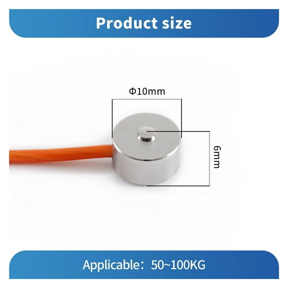 Digital Force Gauge With Load Cell Sensor,Test Force Weight Pressure Push Pull Gauge Dynamometer,Peak/Track Mode ± 0.05%F.S ,Easy to Use