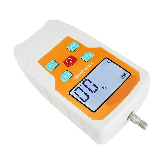 Digital Force Tool 2-500N,Force Gauge,Kg,Ib,Oz,Force Meter Pressure Gauge Spring Dynamometer Pulled Gage Tensile Testing Tester Portable Tension Pressure ,Easy to Use