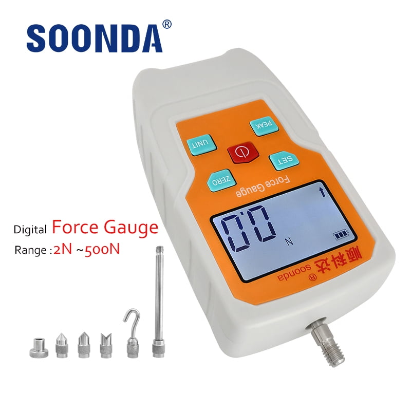 Digital Force Tool 2500N,Force Gauge,Kg,Ib,Oz,Force Meter Pressure