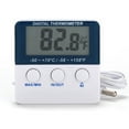 Digital Fridge Thermometer with Monition Alarm And Max Min Temperature
