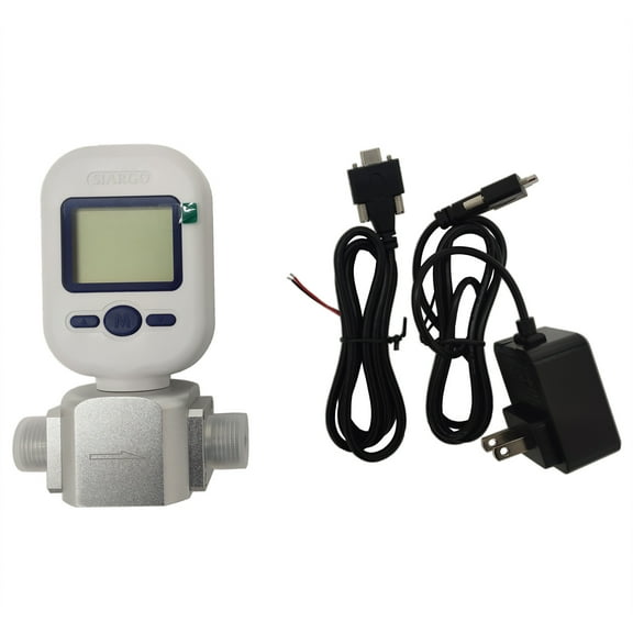 Digital Gas Flow Meter Oxygen Nitrogen Air Flow Tester Portable Gas Mass Flowmeter 250L/min