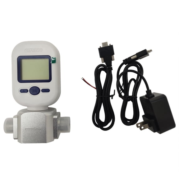 Digital Gas Mass Flowmeter Portable Oxygen Nitrogen Air Flow Tester 250L/min
