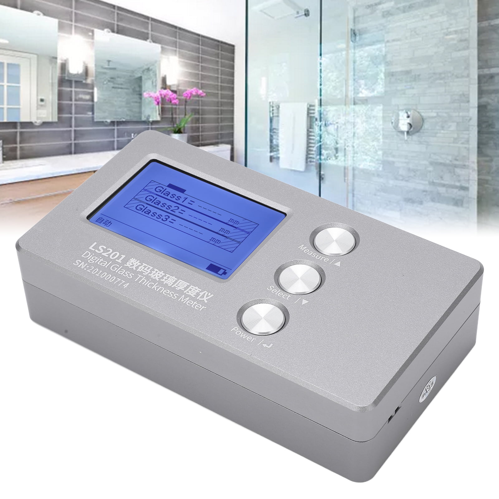 Digital Glass Thickness Gauge Automotive Thickness Meter NDT Insulating