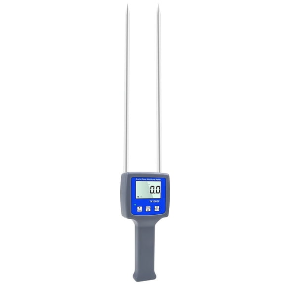 Digital Grain Moisture Meter Starch Wheat Flour Corn Flax Oats Moisture Tester Flour Humidity Content Detector Analyzer ,Easy to Use