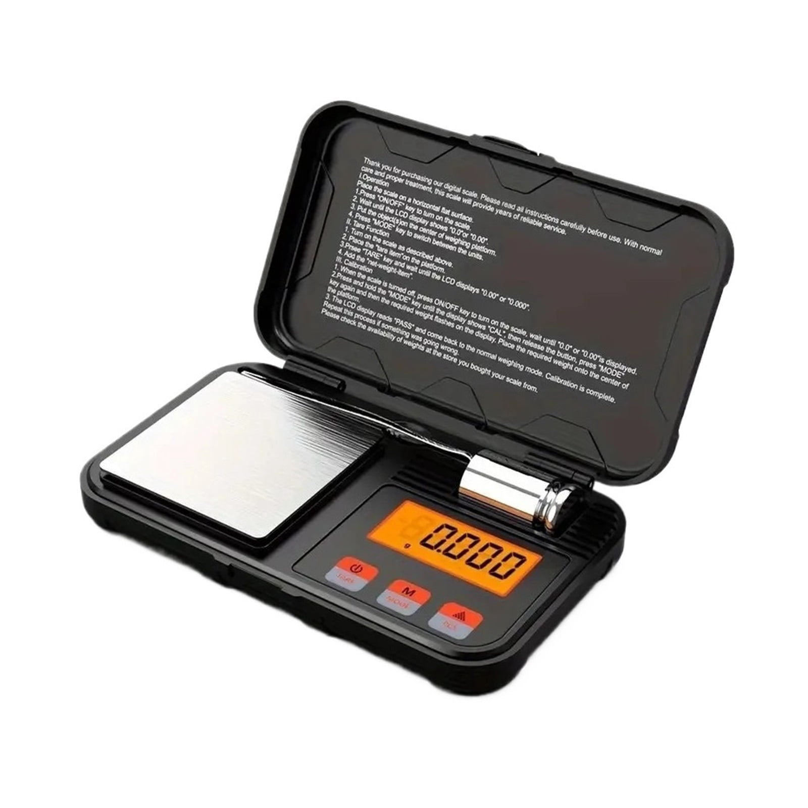 Digital Gram Scale Stainless Steel Scale With LCD Display Electronic ...