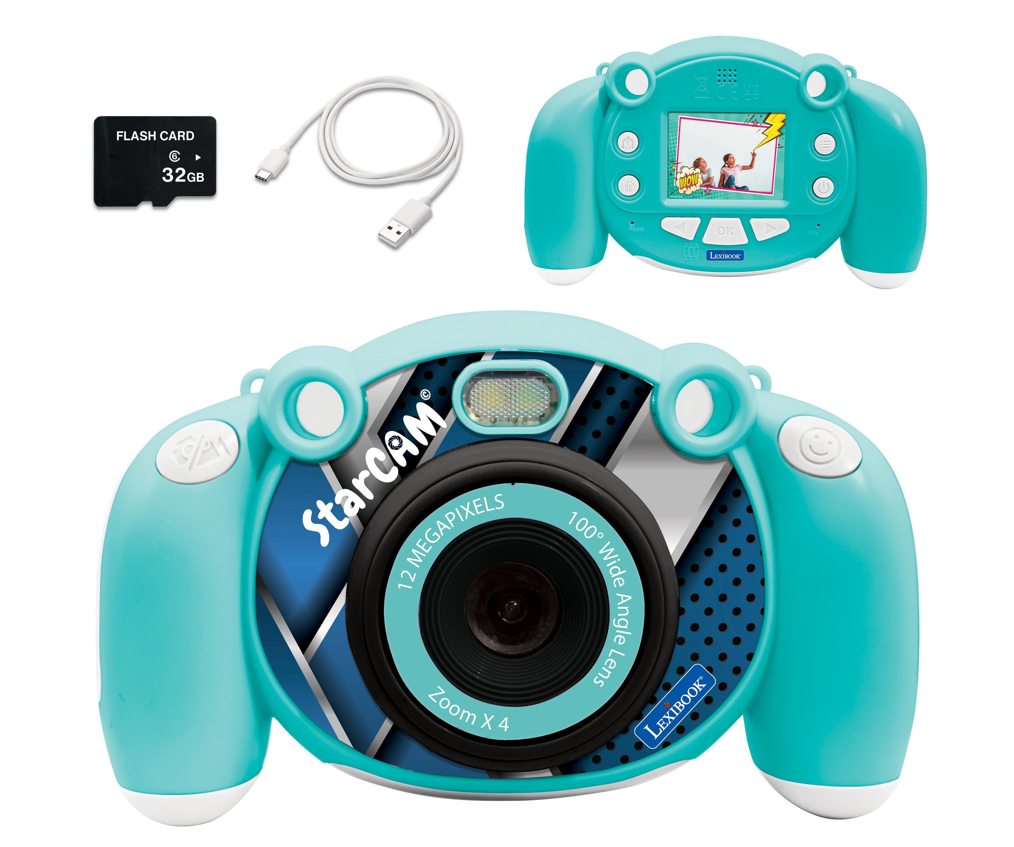 Lexibook Kids Camera with 8GB Card, Photo, Video, Audio and Games ...