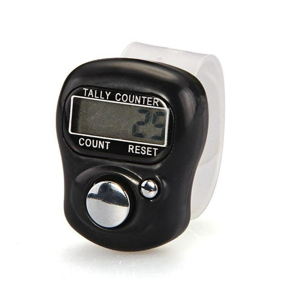 Digital Hand Counter Click Press Number Screen Tally Tasbeeh Tasbih Finger Band