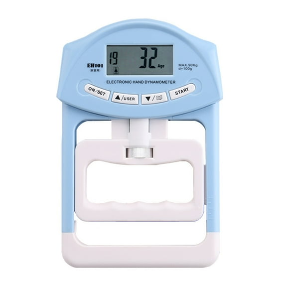 Digital Hand Dynamometer Grip Strength Measurement Meter Auto Capturing Electronic Hand Grip Power 0-120kg/268ld