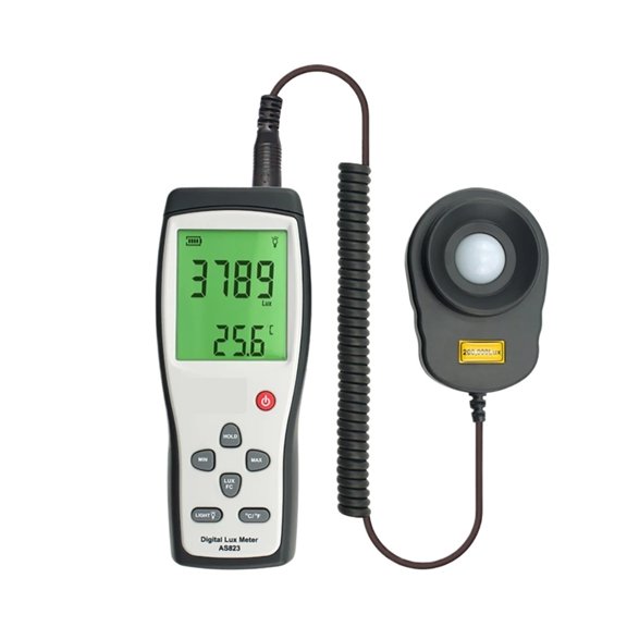 Digital Handheld Light Lux Meter Illuminance 200,000 Lux/FC Luminometer Photometer Lighting Tester Luxmeter - High Sensitivity