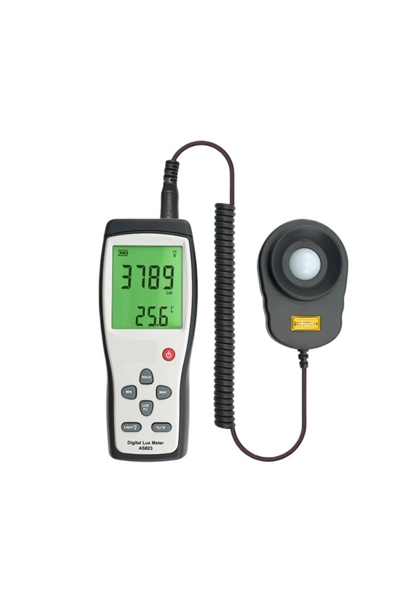 Digital Handheld Light Lux Meter Illuminance 200,000 Lux/FC Luminometer Photometer Lighting Tester Luxmeter ,Long time use