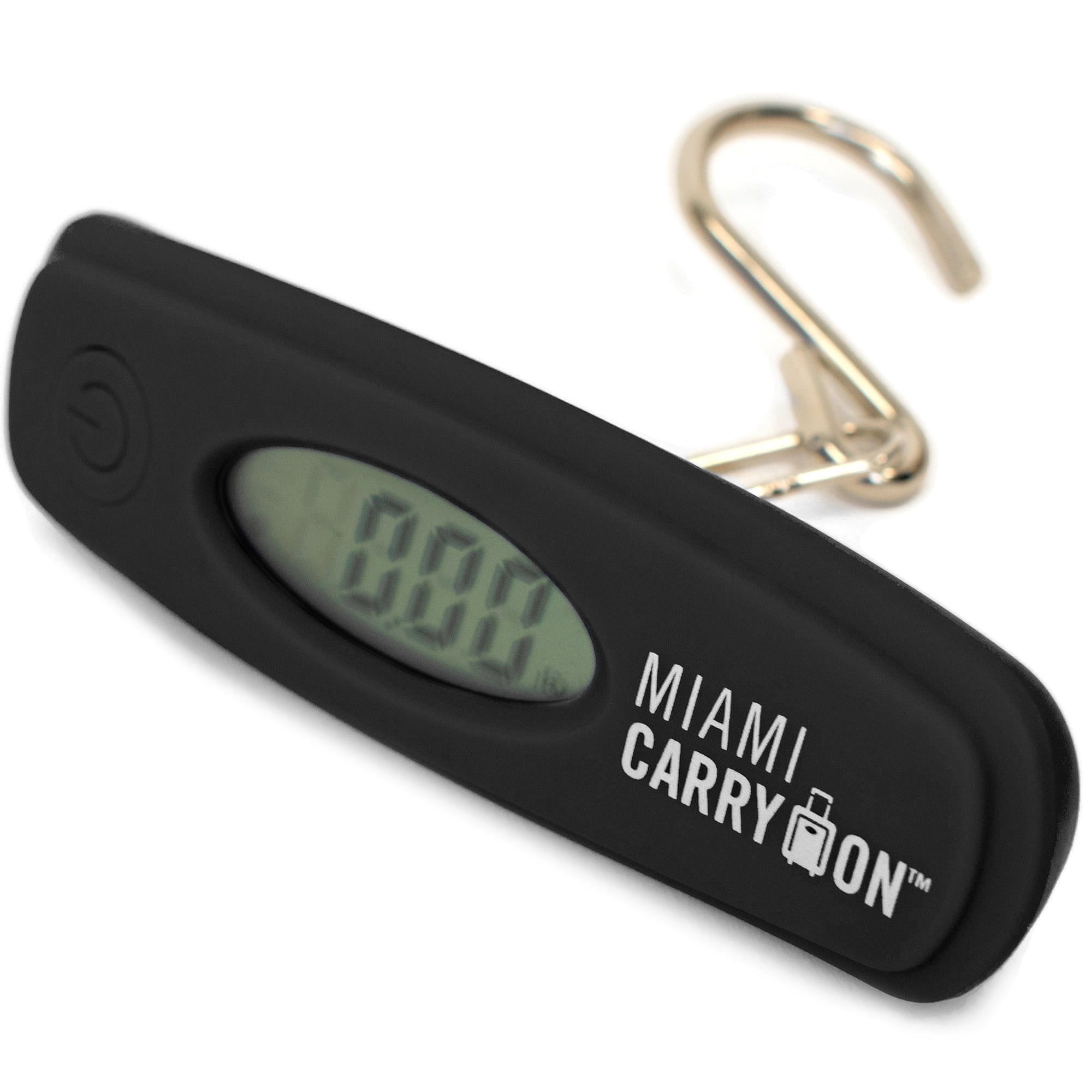 Digital Hanging Luggage Scale Travel Scale, 110 Lbs / 50KG (Black