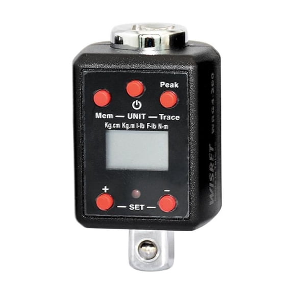 Digital High Torque Wrench 1.5-1000nm Adapter 1/4 3/8 1/2 3/4 Drive Microtorque ,Precision & Robust