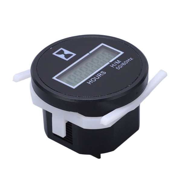 Digital Hour Meter Precise Timer High Strength Portable Hour Meter Gauge with Battery