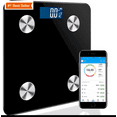 thumbnail image 1 of Digital Human Scale for Body Weight, Smart Digital Bathroom Weighing Scales with Body Health, Fat and Water Weight, 1 of 1