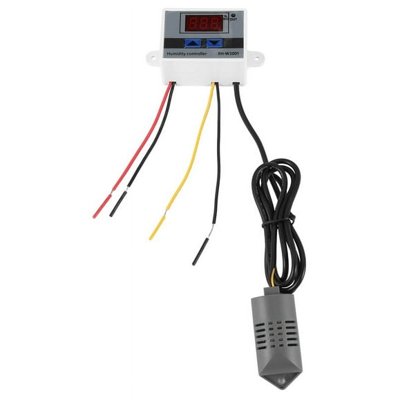 Digital Humidity Controller Hygrometer Control Switch 0~99%Rh Hygrostat With Sensor AC220V