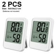 thumbnail image 1 of Digital Hygrometer Indoor Thermometer Humidity Meter Room Thermometer with Temperature and Humidity Monitor Mini Hygrometer Thermometer,White, 1 of 8