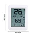 thumbnail image 1 of Digital Hygrometer Indoor Thermometer Humidity Monitor with Temperature Humidity Gauge, 1 of 8