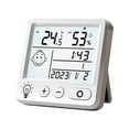 thumbnail image 1 of Digital Hygrometer & Thermometer - High-Precision Indoor Temperature & Humidity Monitor with LCD Display, Wall-Mount or Desktop Weather Station, 1 of 6