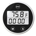 thumbnail image 1 of Symkmb Digital Ice Bath Thermometer Water Bath Thermometer with Digital Display Waterproof Cold Plunge Floating Thermometer plastic Black & White, 1 of 6