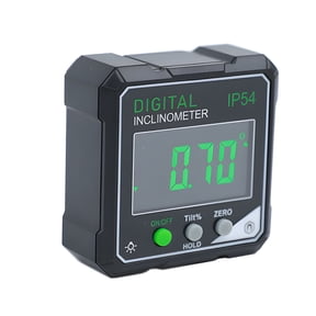 Digital Inclinometer Levels Box Double Mode Measurement 360 Rotating Screen LED Backlights For Woodworking