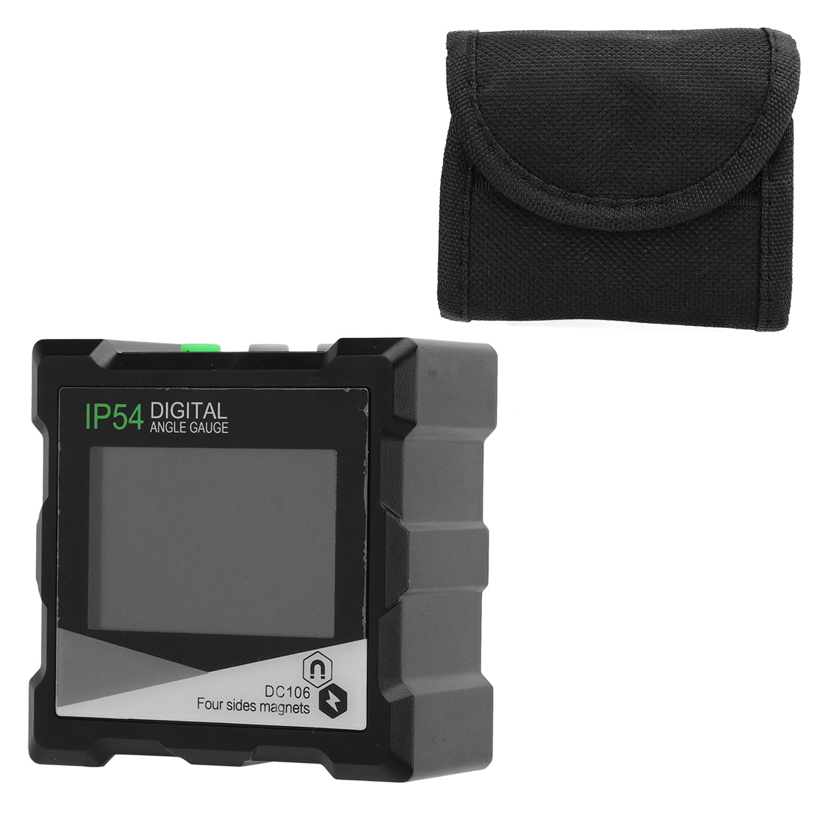 Digital Inclinometer LED Backlit Flippable Screen Auto Shutdown Digital Angle Gauge