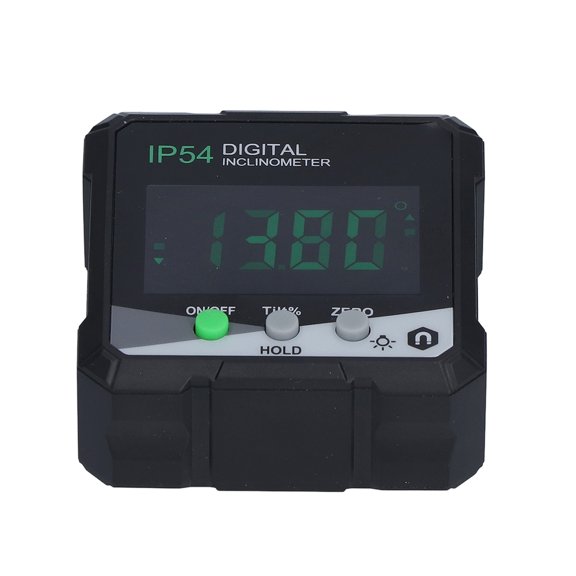 Digital Inclinometer Protractor Angle Finder Magnetic Level Gauge LCD 360 Degree / 4x90
