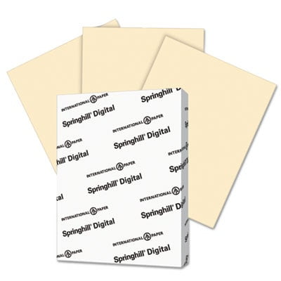 Digital Index Color Card Stock, 110 lb Index Weight, 8.5 x 11, Ivory, 250/Pack Digital Index Color Card Stock, 110 lb Index Weight, 8.5 x 11, Ivory, 250/Pack