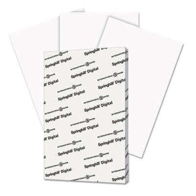 Digital Index White Card Stock, 92 Bright, 90 lb Index Weight, 11 x 17, White, 250/Pack Digital Index White Card Stock, 92 Bright, 90 lb Index Weight, 11 x 17, White, 250/Pack