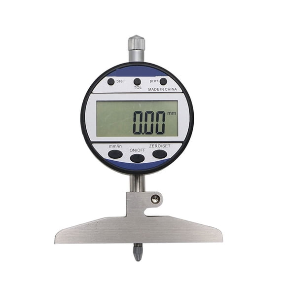 Digital Indicator Depth Gauge Dial Depth Gage 0-100 Mm Digital Indicator Measurement Tool