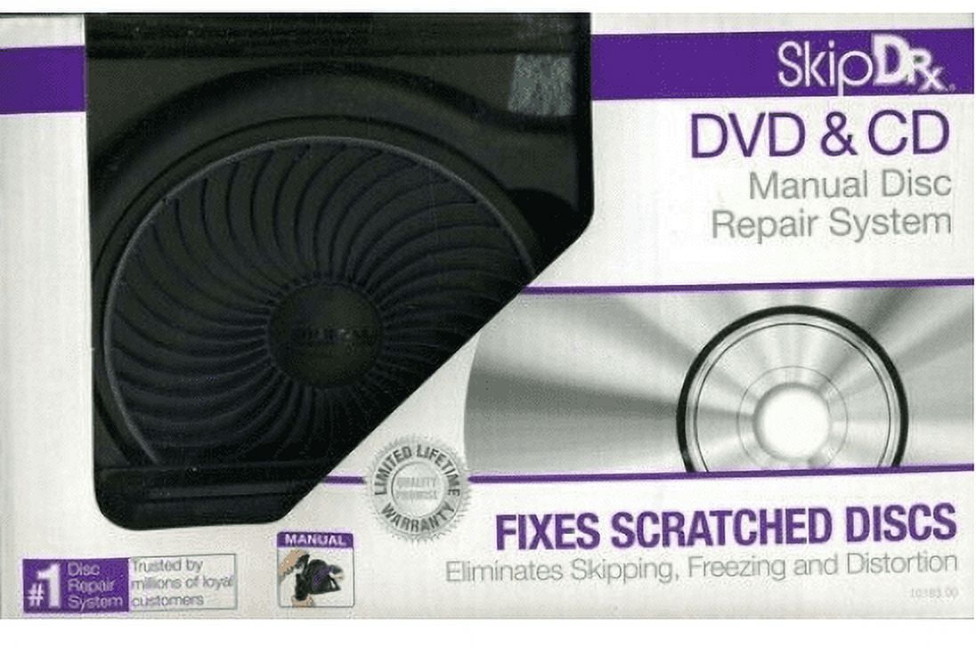 Cadie -MPN 718 Scratch Be Gone CD/DVD Quickly & Easily Restores Scratch  Remover x 1 Black 