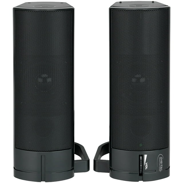 Digital Innovations 4330200 AcoustiX Speaker System 2.0 USB Desktop/Soundbar