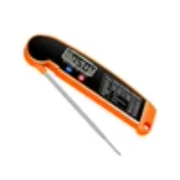 Digital Instant Read Meat Thermometer, Foldable Probe Cooking Thermometer for Kitchen Grill BBQ Oil Milk.teacher appreciation gifts