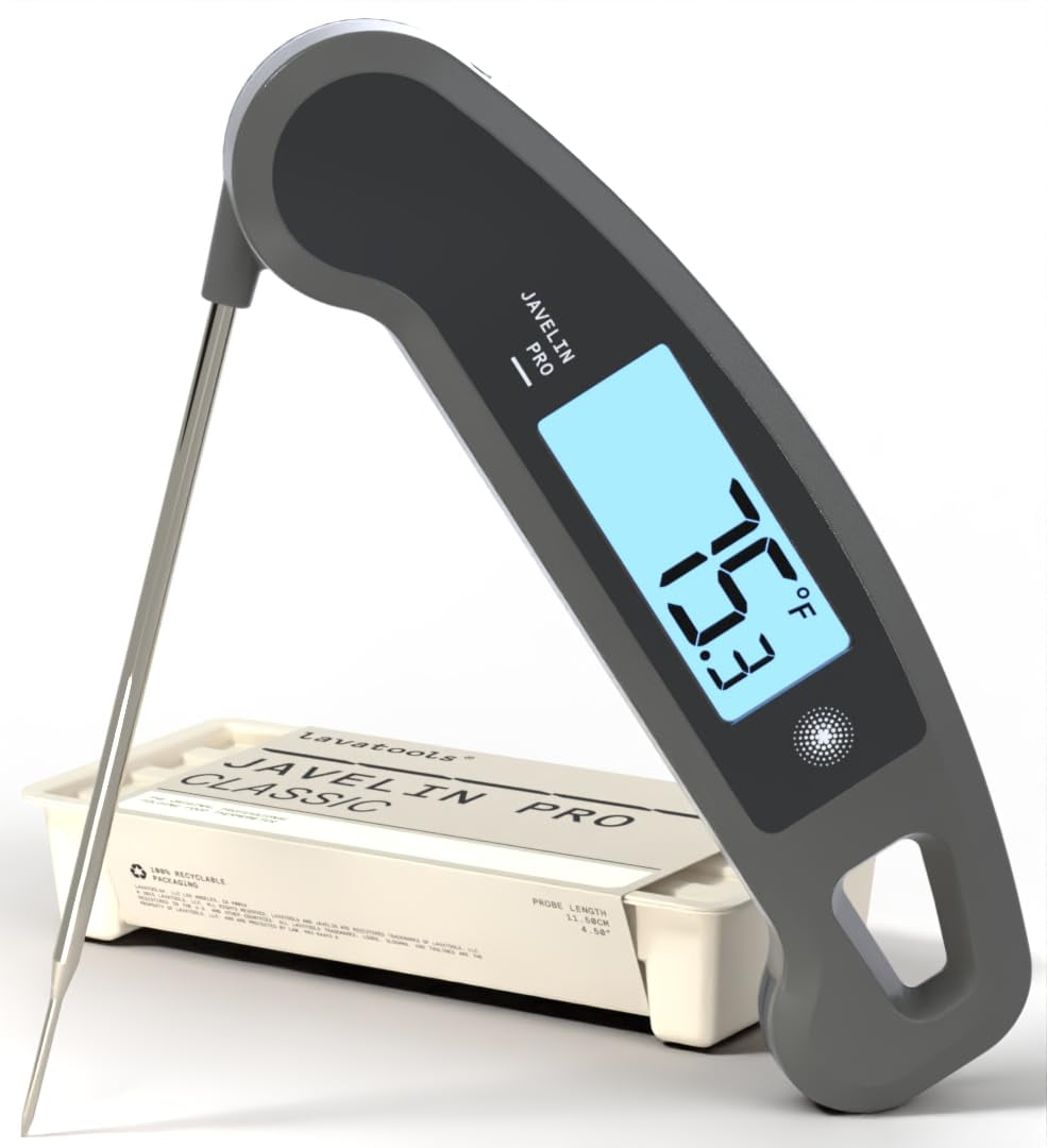 Digital Instant Read Meat Thermometer Sesame for Grill and Cooking