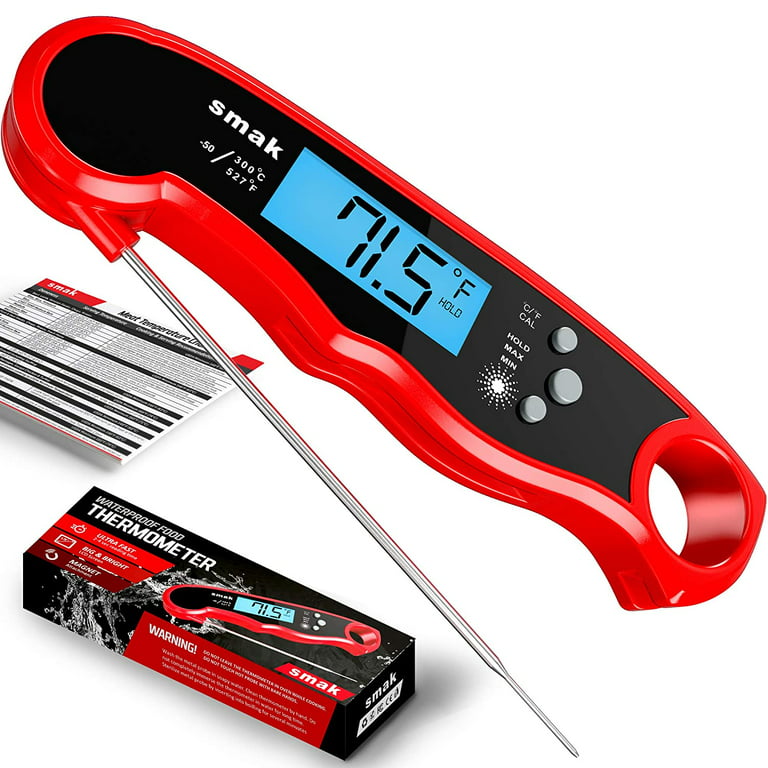Flamen Digital Meat Thermometer with Backlight for Kitchen, Deep Fryin –  Aspectek
