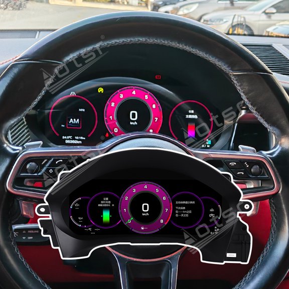 Digital Instrument Cluster For Porsche Macan 2014-2025 Speedometer,Dashboard,Cockpit Virtual Instrument 10.25 inch HD screen