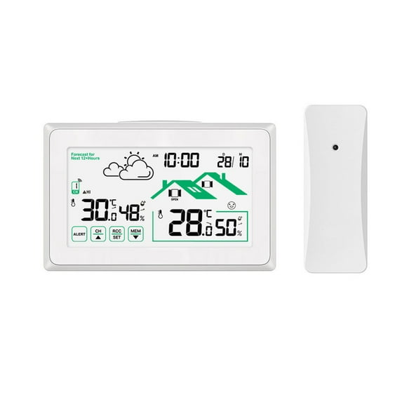 Digital Intelligent Touch Button Thermometers Tool With Indoor Outdoor ...
