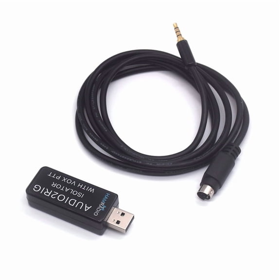 Digital Interface for Amateur Radio Radio Connector Digital Modes Interface Radio Connector Kit A,1 * Radio Connector,Black