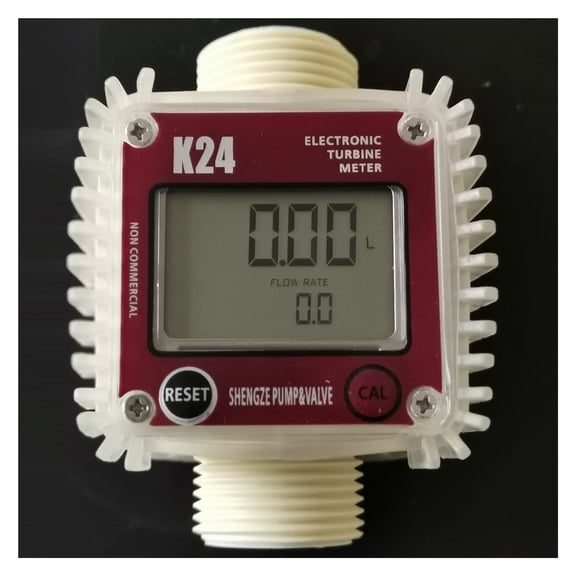 Digital K24 Digital Die-sel Fuel Flow Meter For Measuring Tools Chemicals Water Sea Liquid Flow Meter ,Wide Application