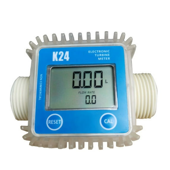 Digital K24 Turbine Digital Die-sel Fuel Flow Meter For Measuring Tools Chemicals Water Sea Liquid Flow Meter ,Precise Control