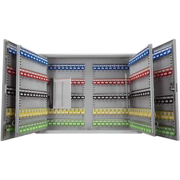 Digital Key Lock Box - Grey - Holds 400 Keys - Durable Steel Construction