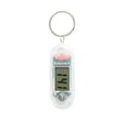 thumbnail image 1 of Digital Keychain Watch - Colorful Digital Pocket Watch Clip-on Backpack Mini Electronic Keychain for Exams, Home, Office and Outdoor Use Pink, 1 of 2